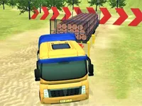 Modern OffRoad Uphill Truck Driving image