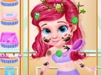 Messy Little Mermaid Makeover - Makeup  amp;amp; Dressup image